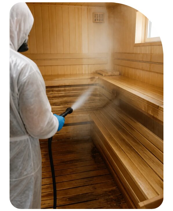 Дезинфекция бани под ключ в Тамбове по цене от 2539 р. | Сенат-Тмб